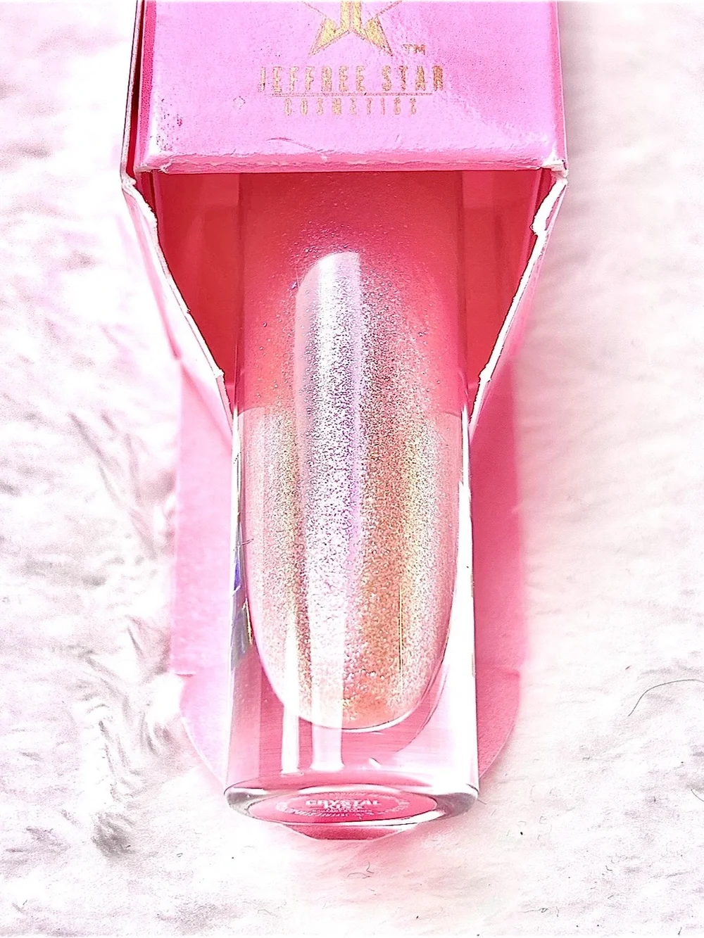 Jeffree Star The Gloss Crystal Kiss Full Size New